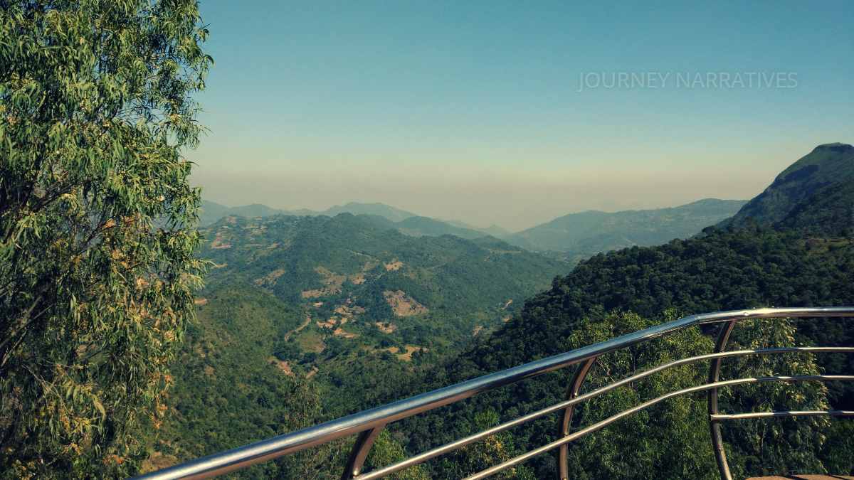 Rolling hills and green valleys in Araku showcasing one of Andhra Pradesh's most scenic destinations