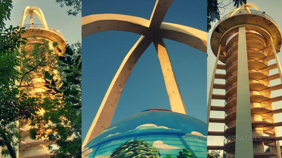 Anna Nagar Tower Park in Chennai featuring its iconic observation tower and landscaped recreational spaces