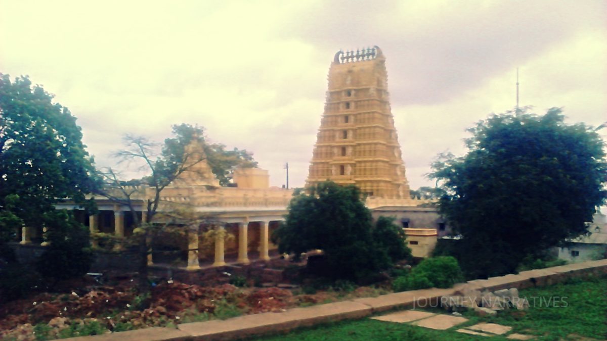 Chamundi Temple atop Chamundi Hills, one of Mysuru's most visited cultural and spiritual landmarks
