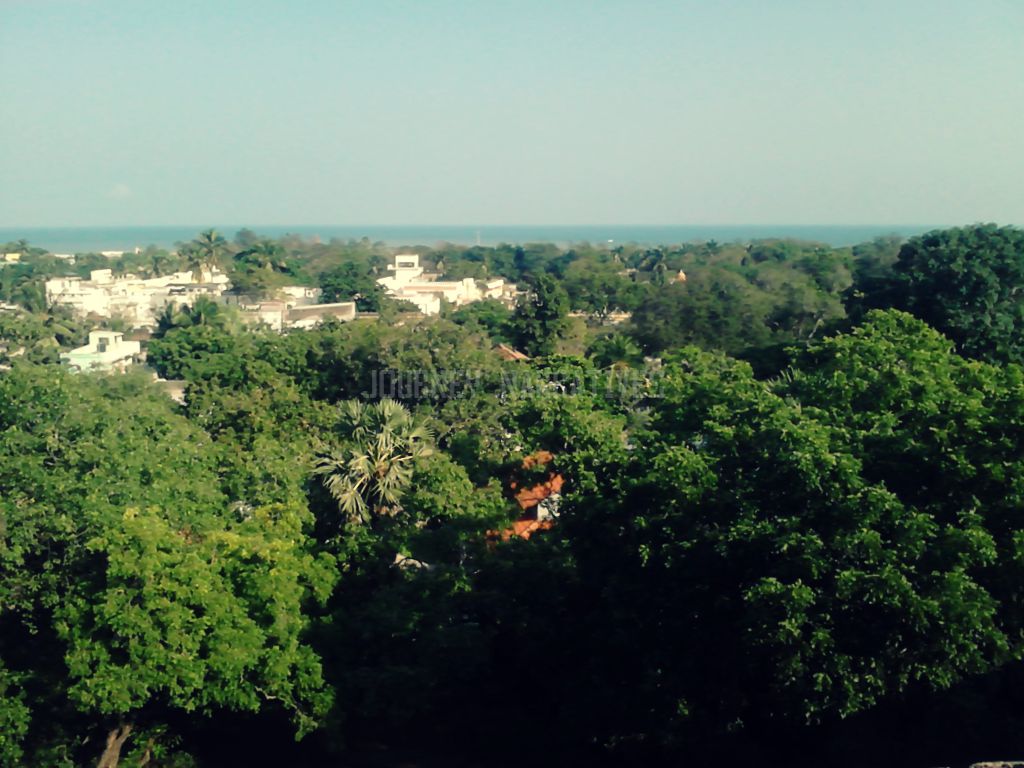 view from light house Mahabalipuram