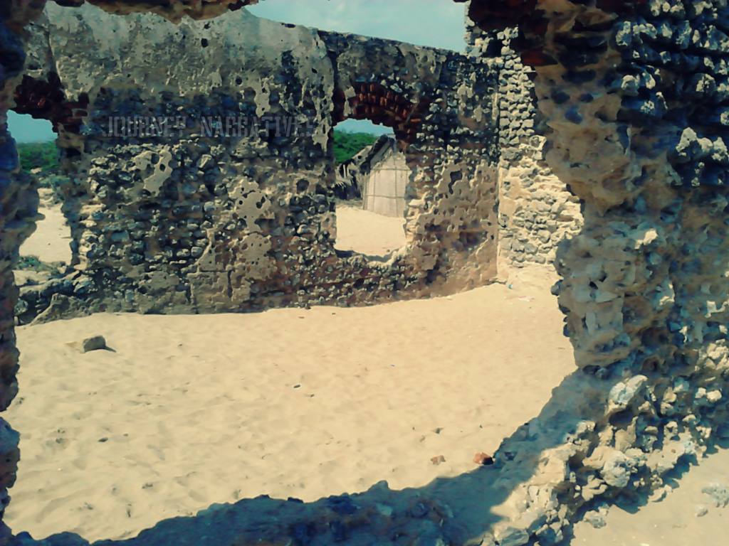 Ruins in Dhanushkodi