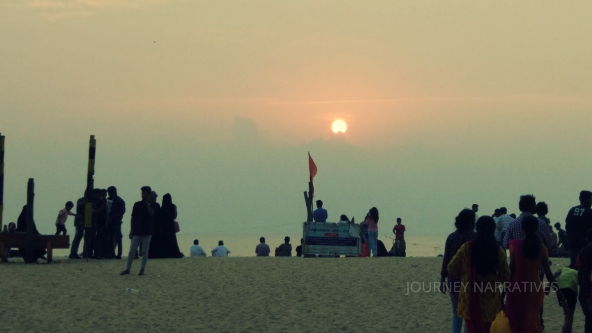 Tannirubhavi Beach in Mangaluru with wide sandy shores and a serene coastal environment
