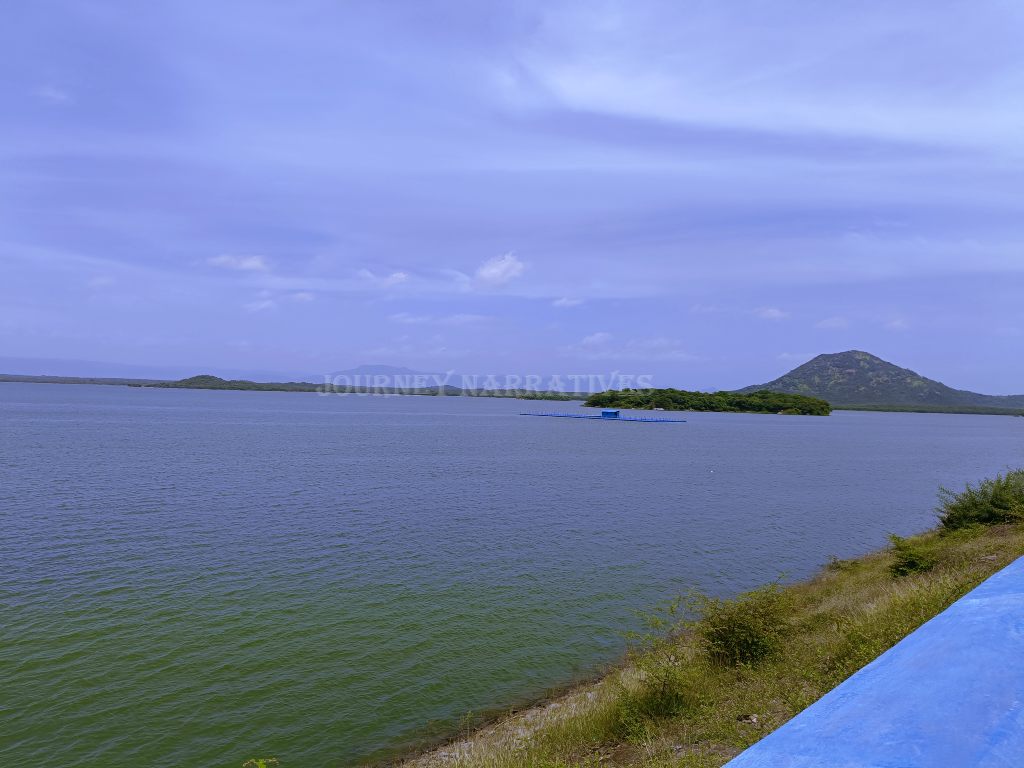 Sathanur Dam - Top view