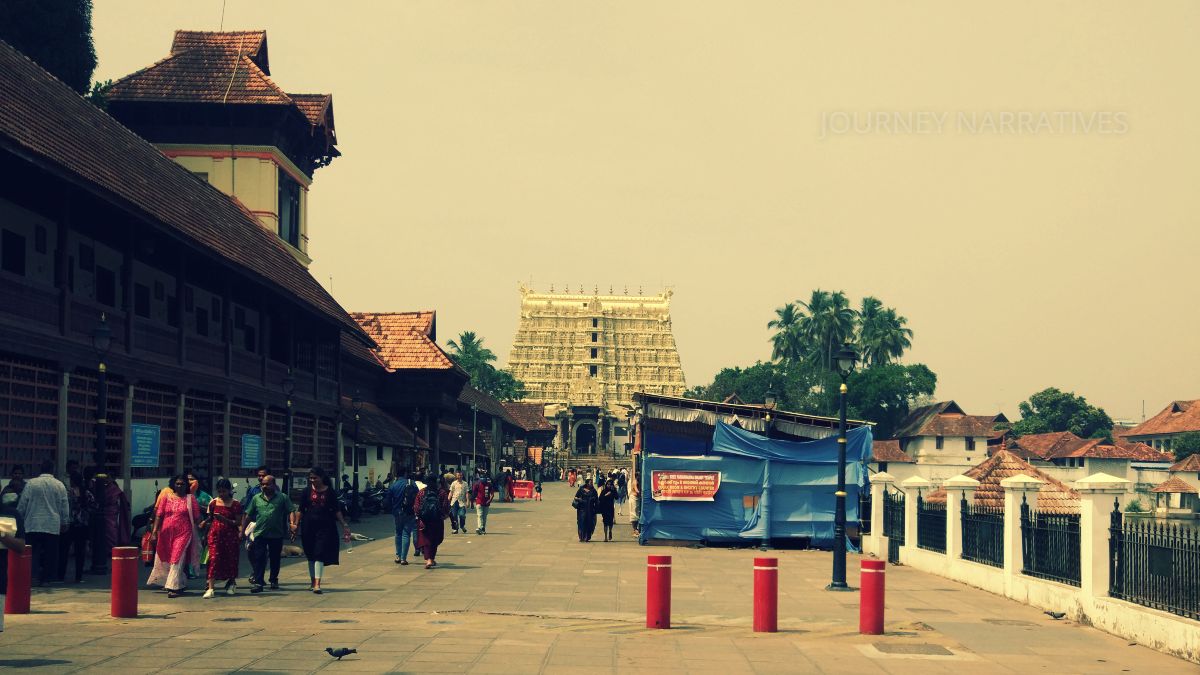 Padmanabhaswamy Temple in Trivandrum, one of the city's most iconic cultural and spiritual attractions