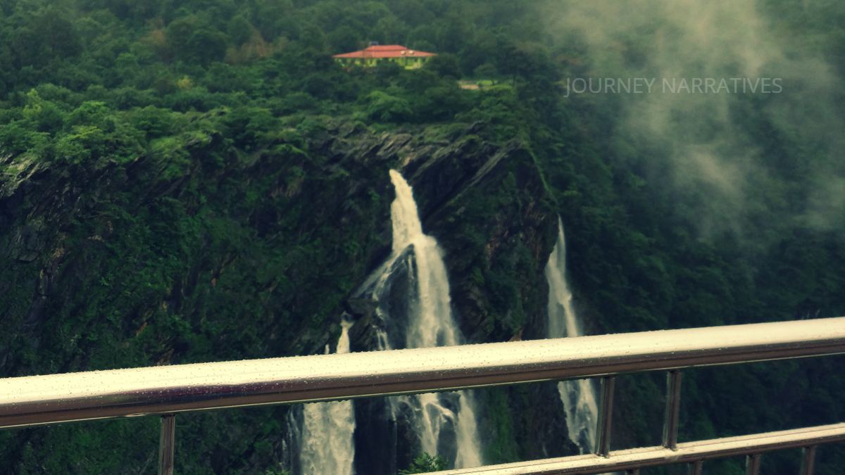 Jog Falls cascading through rocky cliffs in Shivamogga, one of India's highest waterfalls