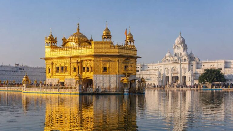 Golden Temple in Amritsar, Punjab, the holiest Sikh shrine and a symbol of faith and service