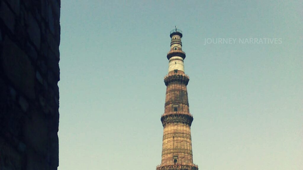 Qutub Minar monument in Delhi India