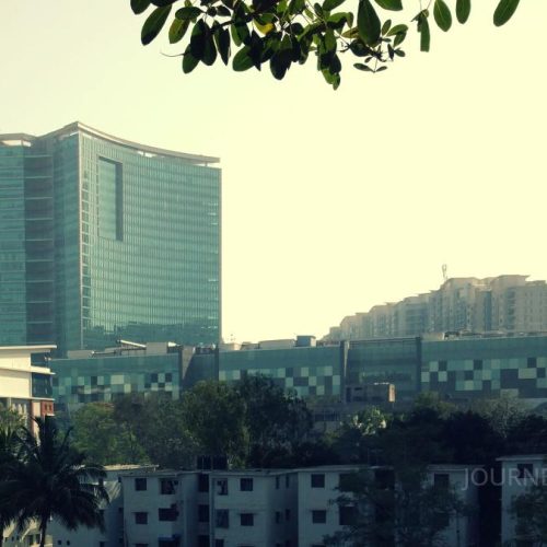 Modern cityscape of Bengaluru showcasing planned urban development and growing infrastructure