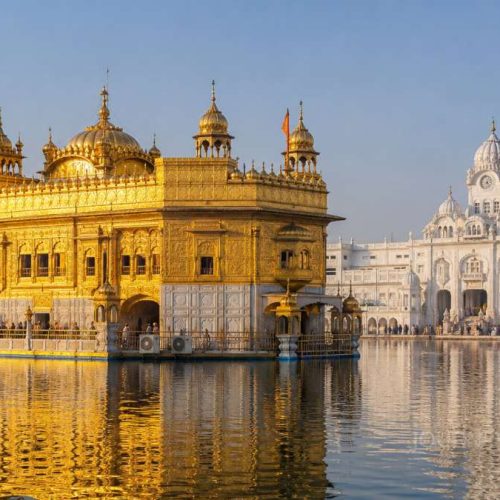 Golden Temple in Amritsar, Punjab, the holiest Sikh shrine and a symbol of faith and service
