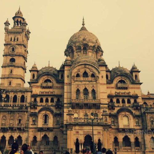 Lakshmi Vilas Palace in Vadodara displaying grand architecture and royal heritage