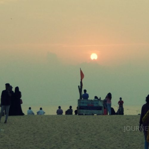 Tannirubhavi Beach in Mangaluru with wide sandy shores and a serene coastal environment