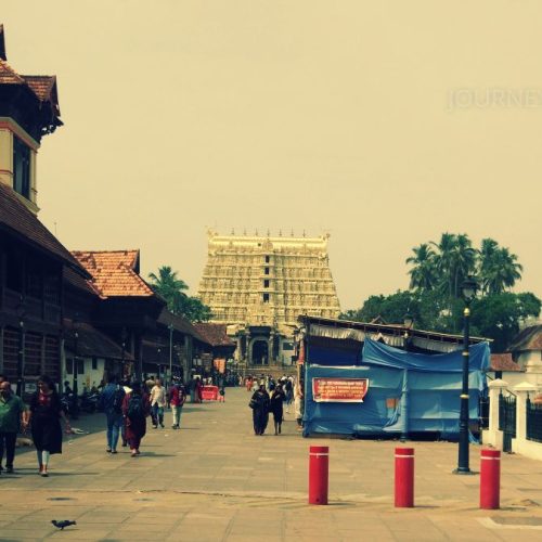 Padmanabhaswamy Temple in Trivandrum, one of the city's most iconic cultural and spiritual attractions